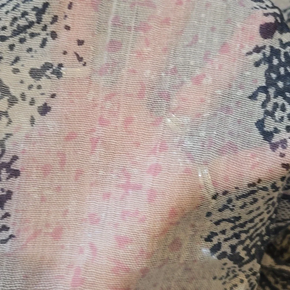 New Steve Madden Oversized Multi-Color Snake Print Scarf/Shawl/Wrap